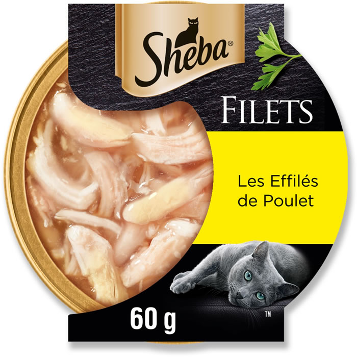 SHEBA Effilés pour chats au poulet
