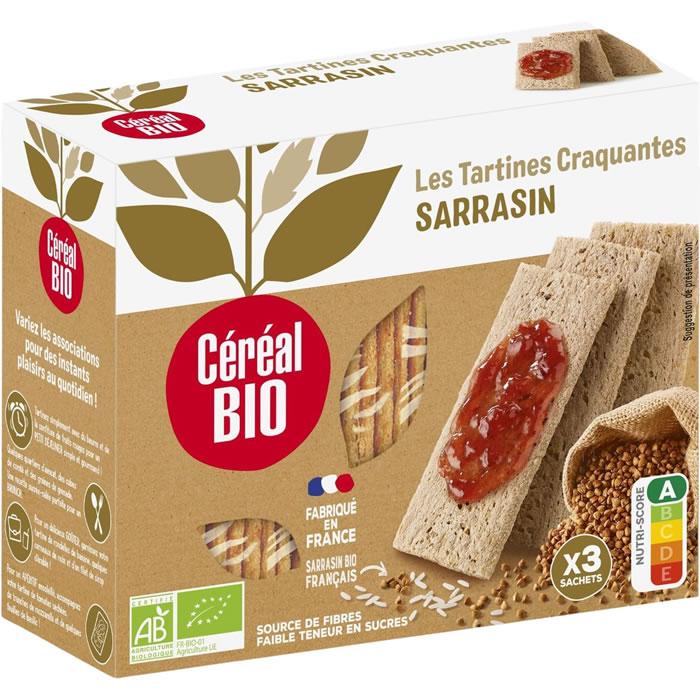 CEREAL BIO – Tartines craquantes sarrasin bio – 145 g