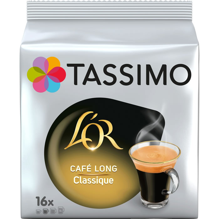 TASSIMO L’Or – Dosettes de café allongé (16 dosettes)