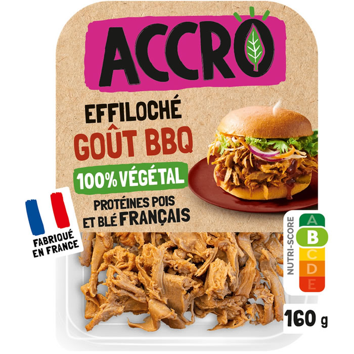 ACCRO – Effilochés végétaux goût barbecue