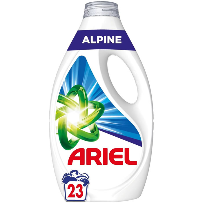 ARIEL Lessive liquide alpine Petit Format 23 lavages