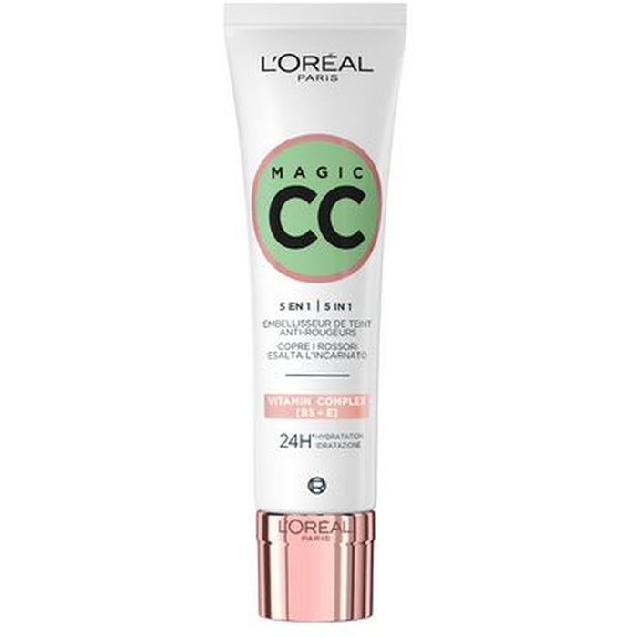 L’OREAL Magic CC – CC crème hydratante teint anti-rougeurs 30 ml