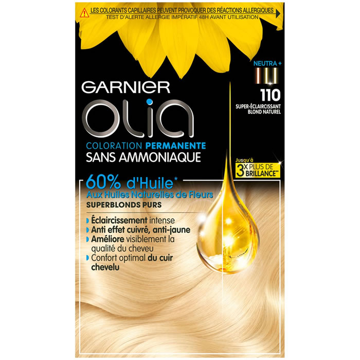GARNIER Olia – Coloration permanente blond naturel 110