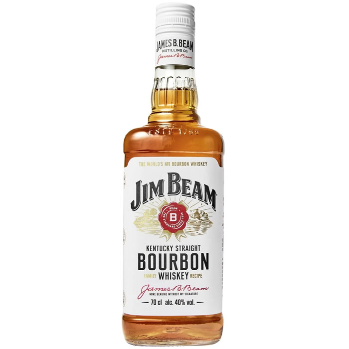 JIM BEAM – Kentucky Straight Bourbon Whisky 70 cl