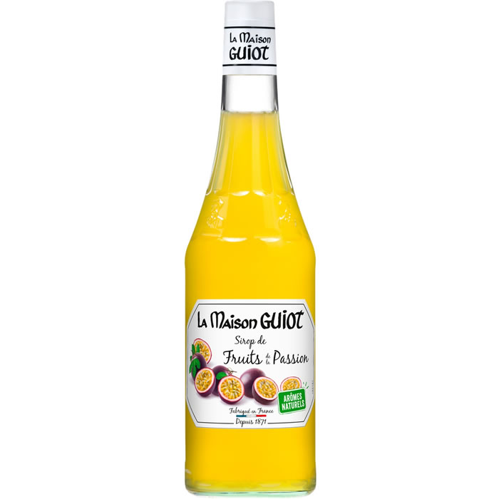 LA MAISON GUIOT – Sirop de fruit de la passion 70 cl