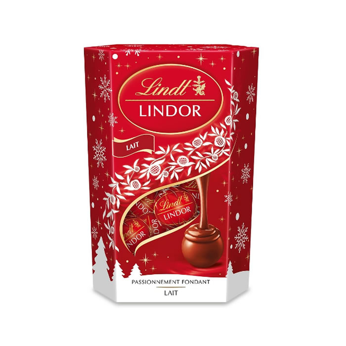 LINDT Lindor – Bouchées au chocolat au lait 200g