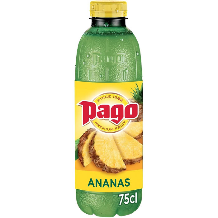 PAGO – Jus d’ananas 75 cl