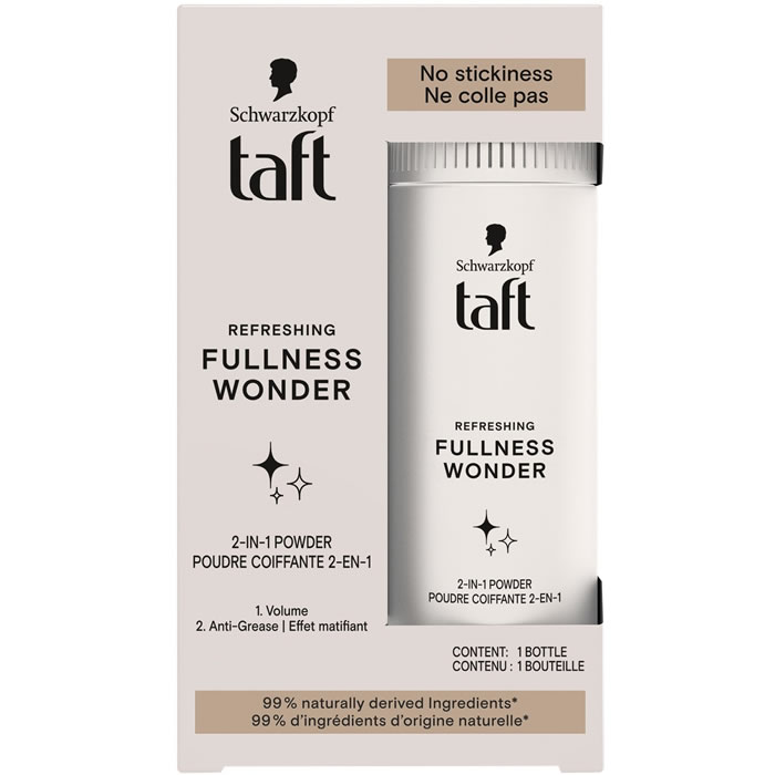 SCHWARZKOPF Taft – Poudre coiffante 2en1 volume et matifiant 10 g