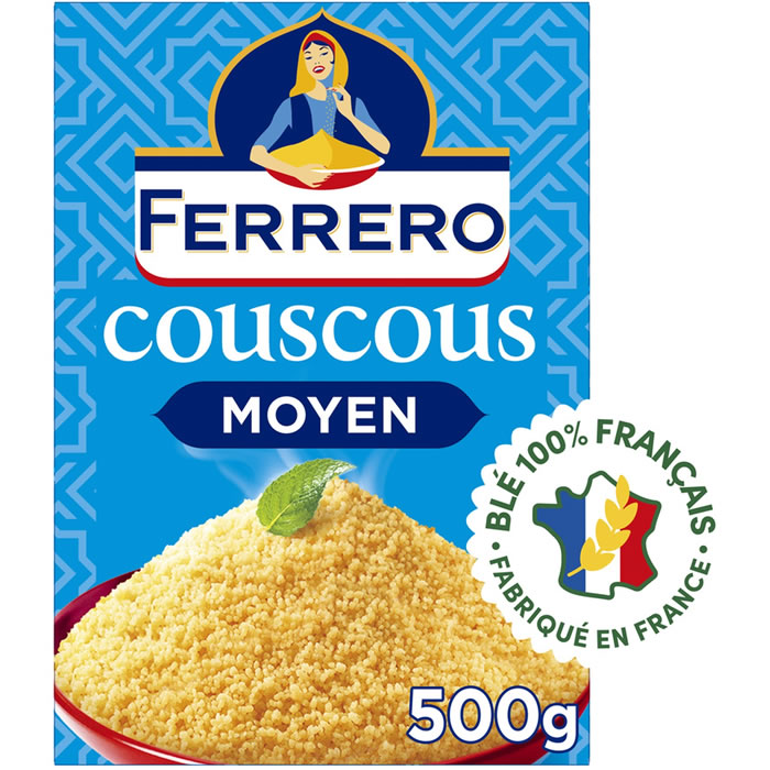 FERRERO – Couscous grain moyen 500g