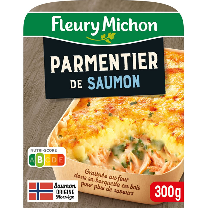 FLEURY MICHON – Parmentier de saumon sauce ricotta et épinards 300g