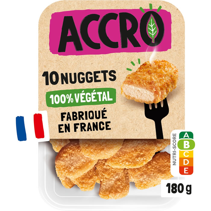 ACCRO – Nuggets végétaux 180g