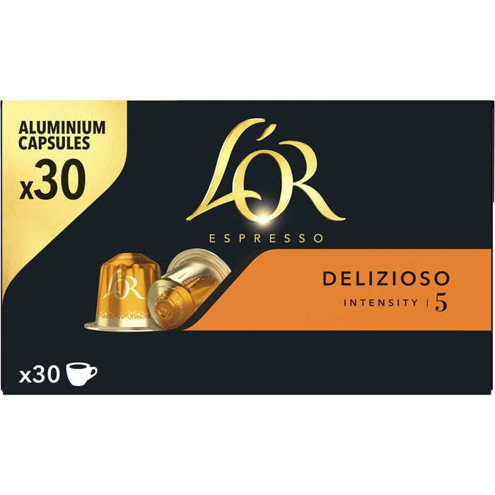 L’OR Espresso DELIZIOSO – Capsules de café N°5 30 capsules