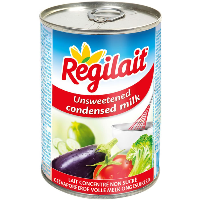 REGILAIT – Lait concentré non sucré demi-écrémé 41 cl