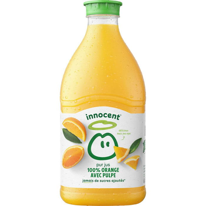 INNOCENT – Pur jus d’orange avec pulpe 1,5L