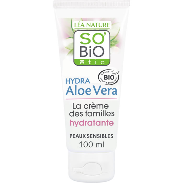 SO’BiO étic – Crème corps hydratante à l’aloe vera bio 100 ml