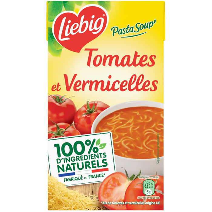 LIEBIG PastaSoup’ – Soupe de tomates et vermicelles 1 L