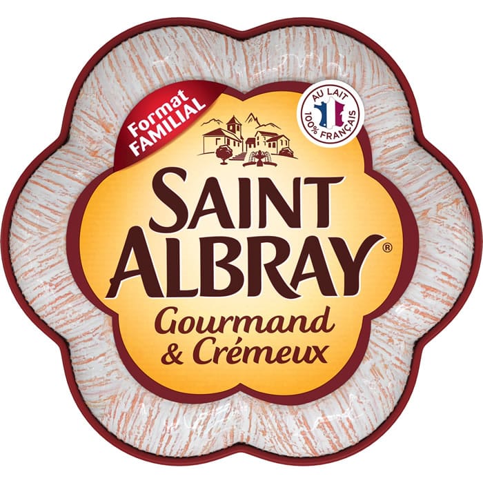SAINT ALBRAY – Fromage français à pâte molle 310g