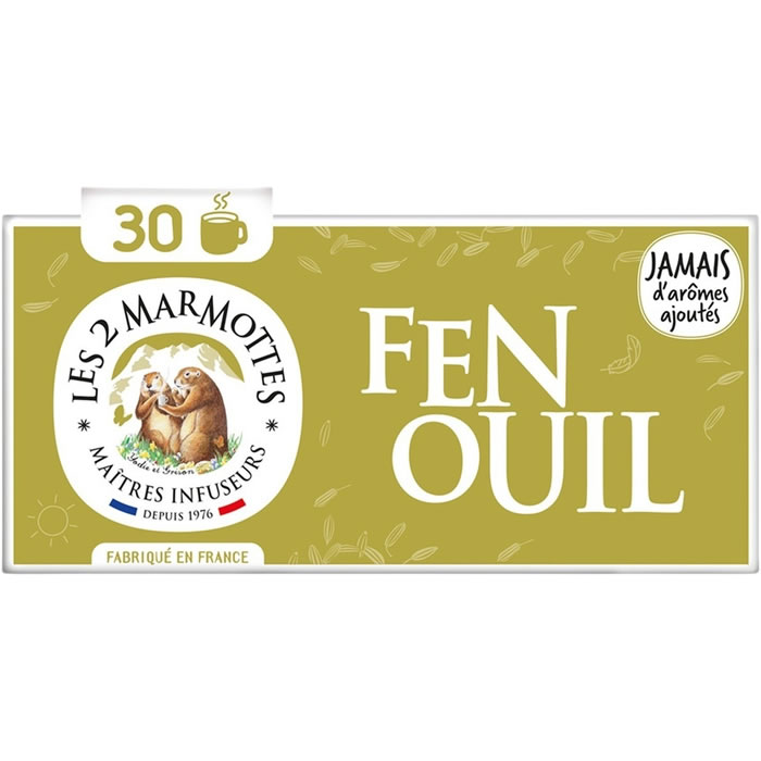 LES 2 MARMOTTES Infusion fenouil (60g)