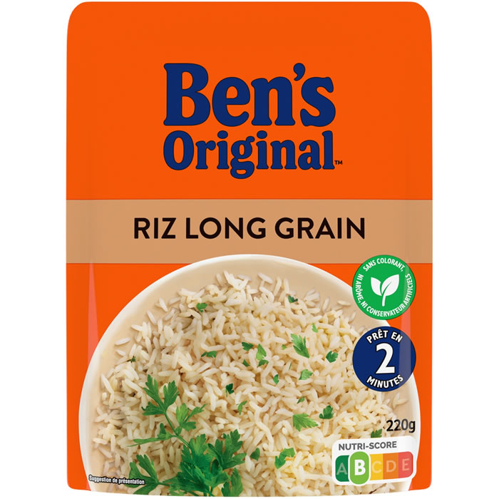 BEN’S Original Riz long grain micro-ondes 220g