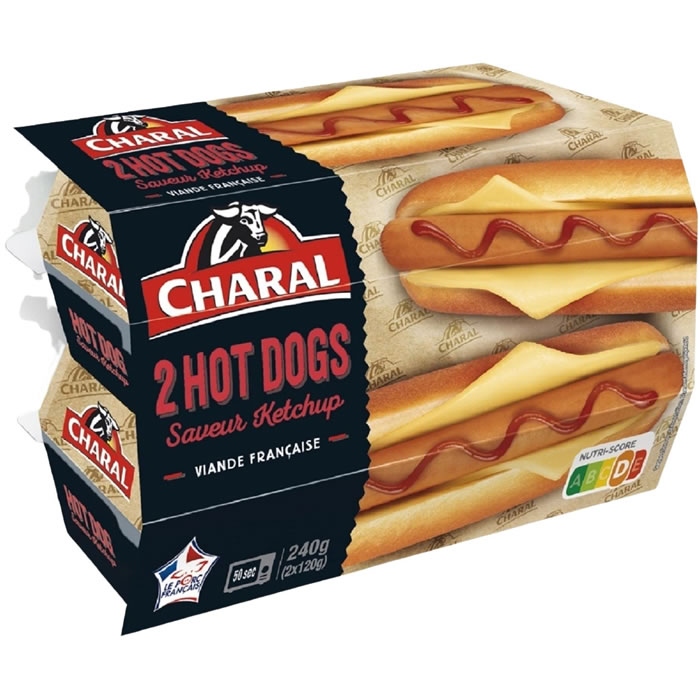 CHARAL – Hot dog au ketchup