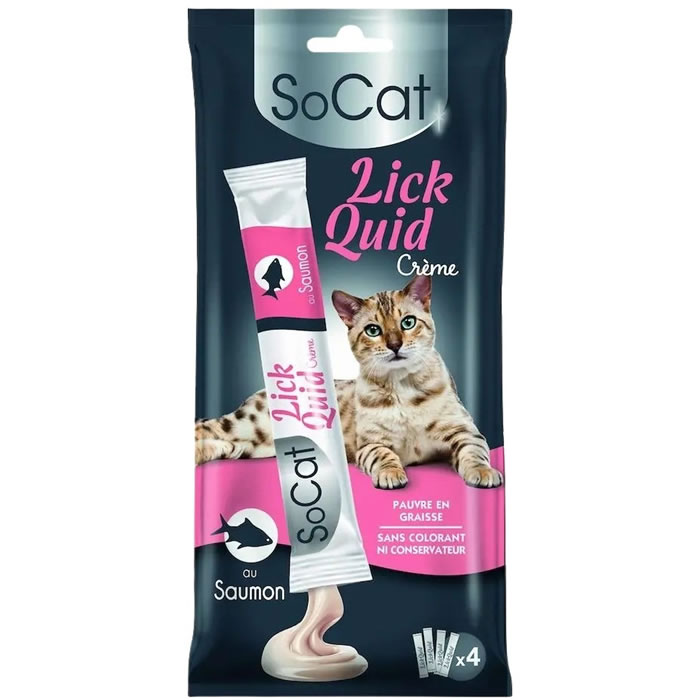 RIGA Socat Lick Quid Friandises pour chat au saumon