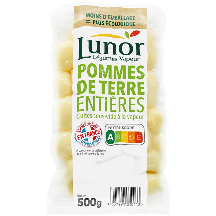 LUNOR – Pommes de terre entières cuites