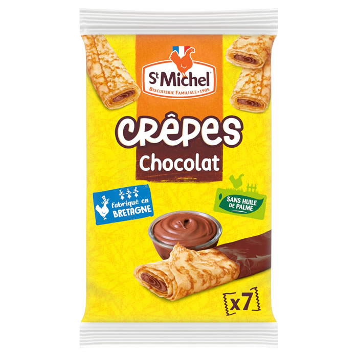 ST MICHEL – Crêpes fourrées au chocolat noisette 202g