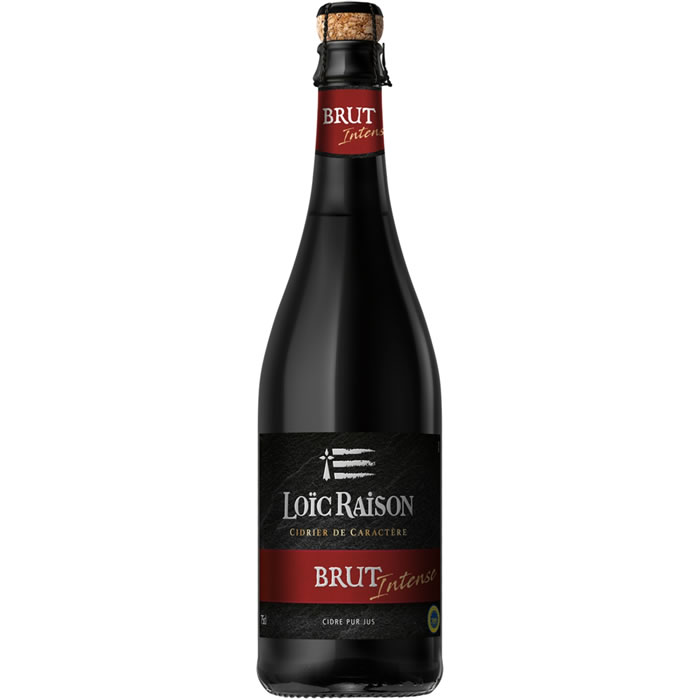 LOÏC RAISON – Cidre brut IGP Intense 75 cl