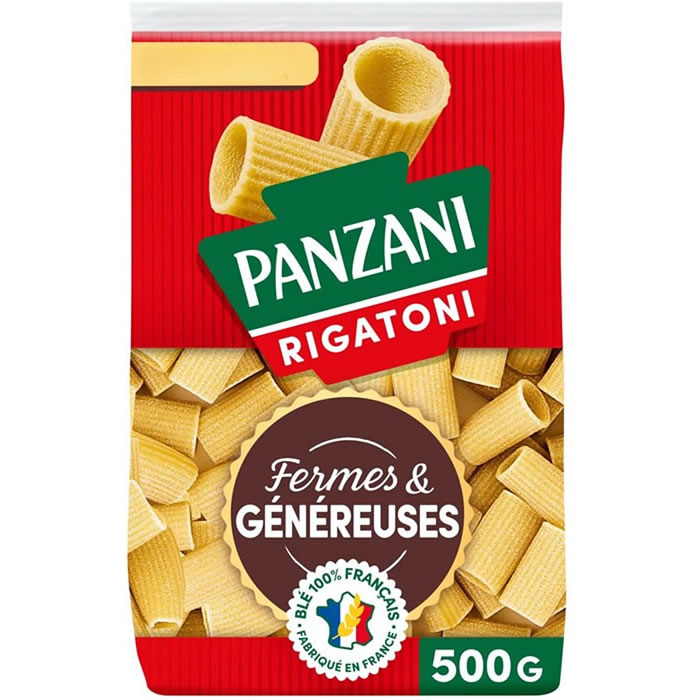 PANZANI – Rigatoni Fermes & Généreuse 500g