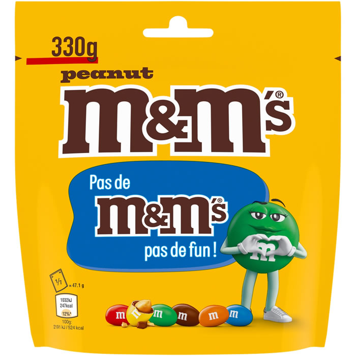 M&M’S Peanut – Moyen Format 330g