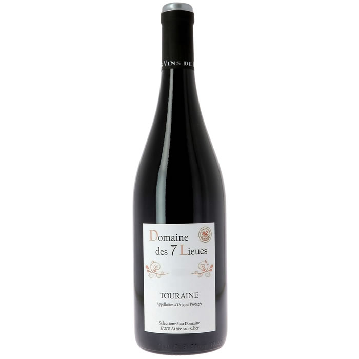 Vin rouge AOP TOURAINE Domaine des 7 Lieues 75 cl