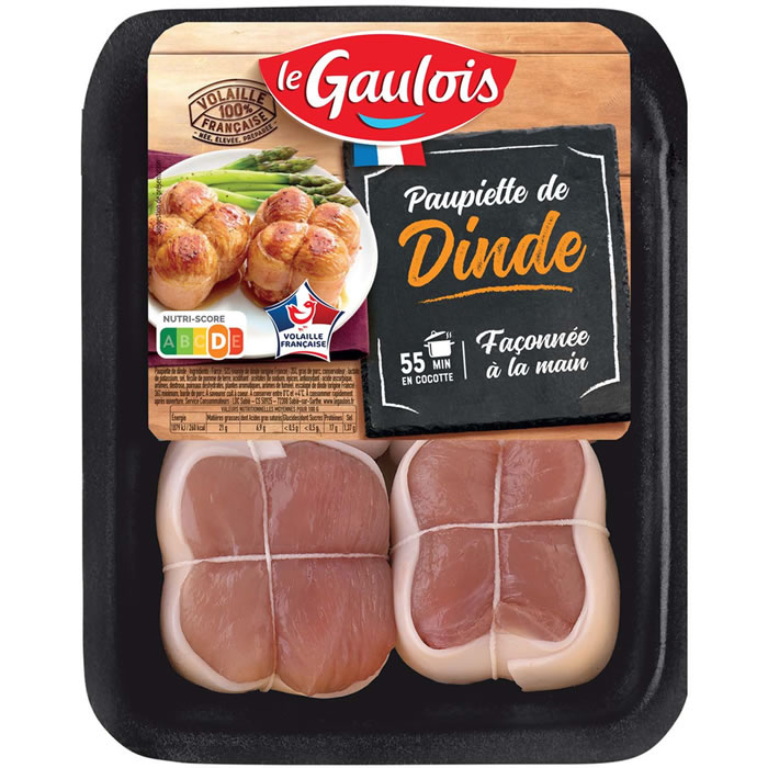 LE GAULOIS – Paupiettes de dinde 4 x 130 g