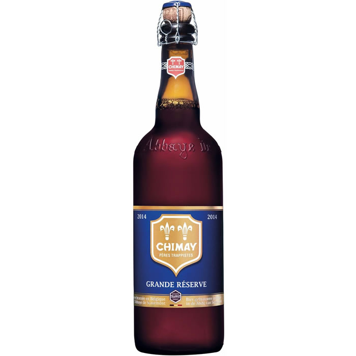 CHIMAY – Bière brune grande réserve Trappiste 75 cl