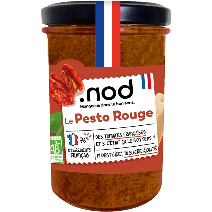 .NOD – Sauce pesto rosso – 190g