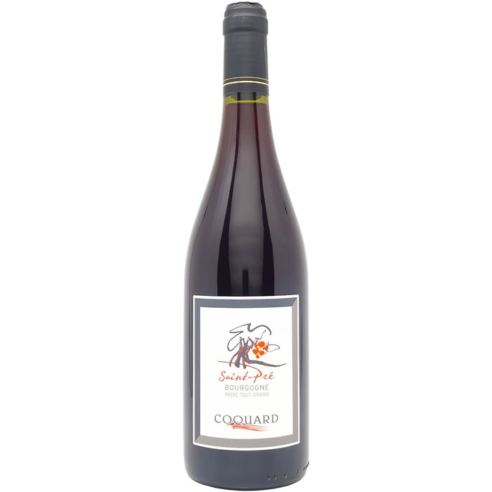 Vin rouge AOP BOURGOGNE Domaine Saint Pré 75 cl