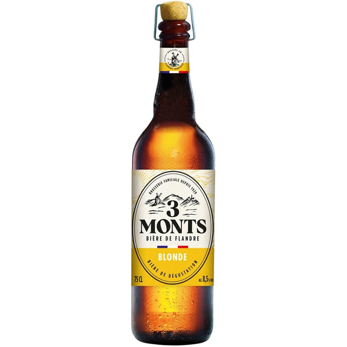 3 MONTS – Bière blonde du Nord 75 cl