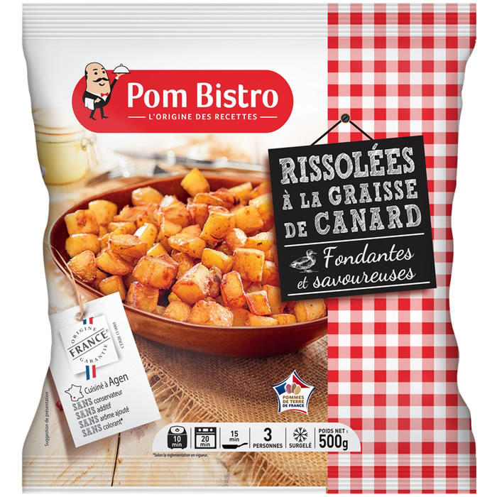 POM BISTRO – Pommes de terre rissolées 500g