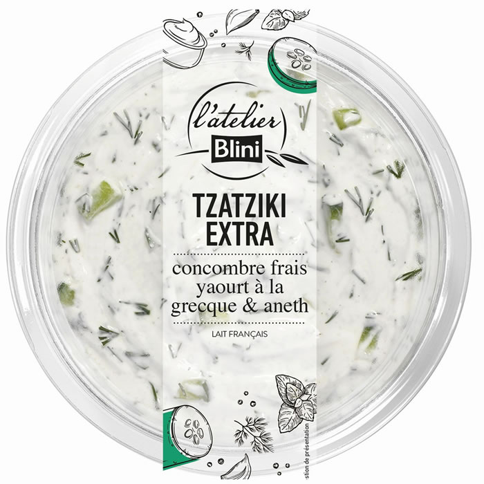 L’ATELIER BLINI – Tzatziki extra 175g