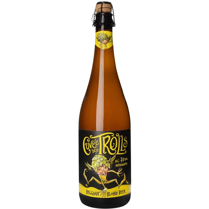 CUVEE DES TROLLS – Bière blonde Belge 75 cl