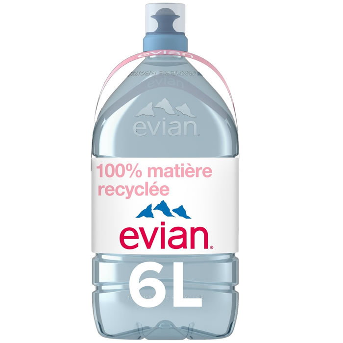 EVIAN – Eau minérale naturelle 6 L