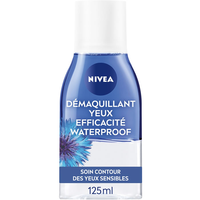 NIVEA – Démaquillant waterproof biphasé yeux 125 ml