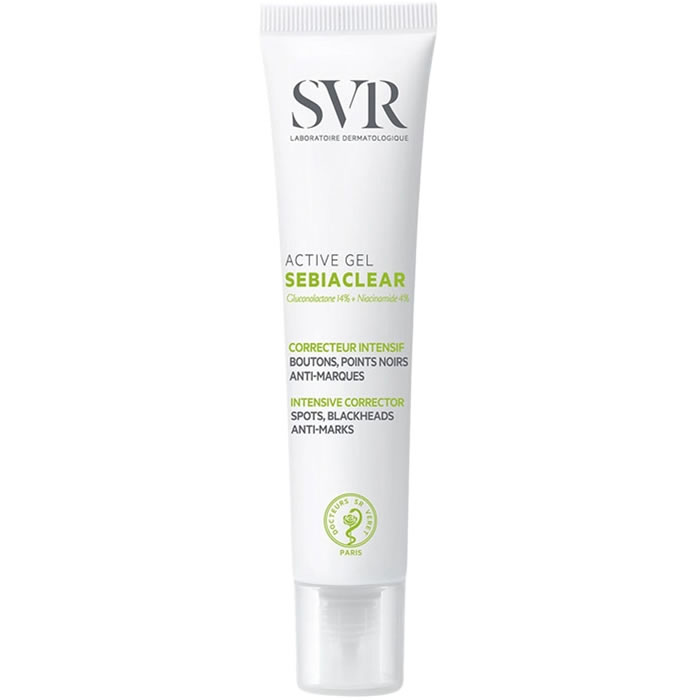 SVR Sebiaclear Gel correcteur anti imperfections à la niacinamide 40 ml