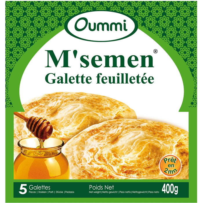 OUMMI – Galette feuilletée M’semen 400g