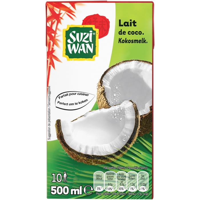 SUZI-WAN – Lait de coco (Grand Format)