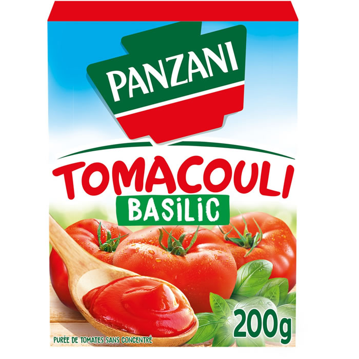 PANZANI – Purée de tomates au basilic – 200g