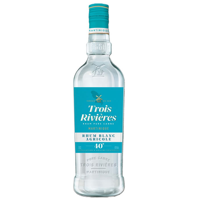 TROIS RIVIERES – Rhum blanc agricole de Martinique 70cl
