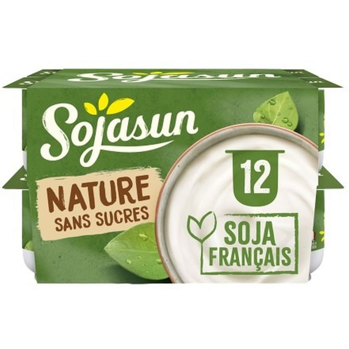 SOJASUN – Dessert végétal au soja nature sans sucres