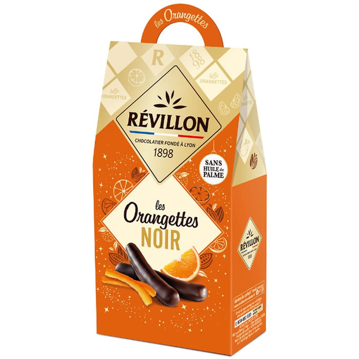 REVILLON – Orangettes au chocolat noir 185g