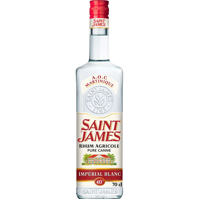SAINT JAMES Imperial Blanc – Rhum blanc agricole AOC 70cl
