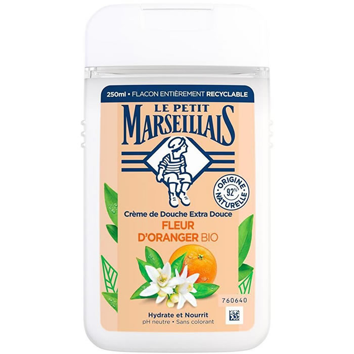 LE PETIT MARSEILLAIS – Crème douche à la fleur d’oranger 250 ml
